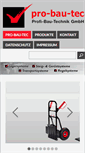 Mobile Screenshot of probautec.de